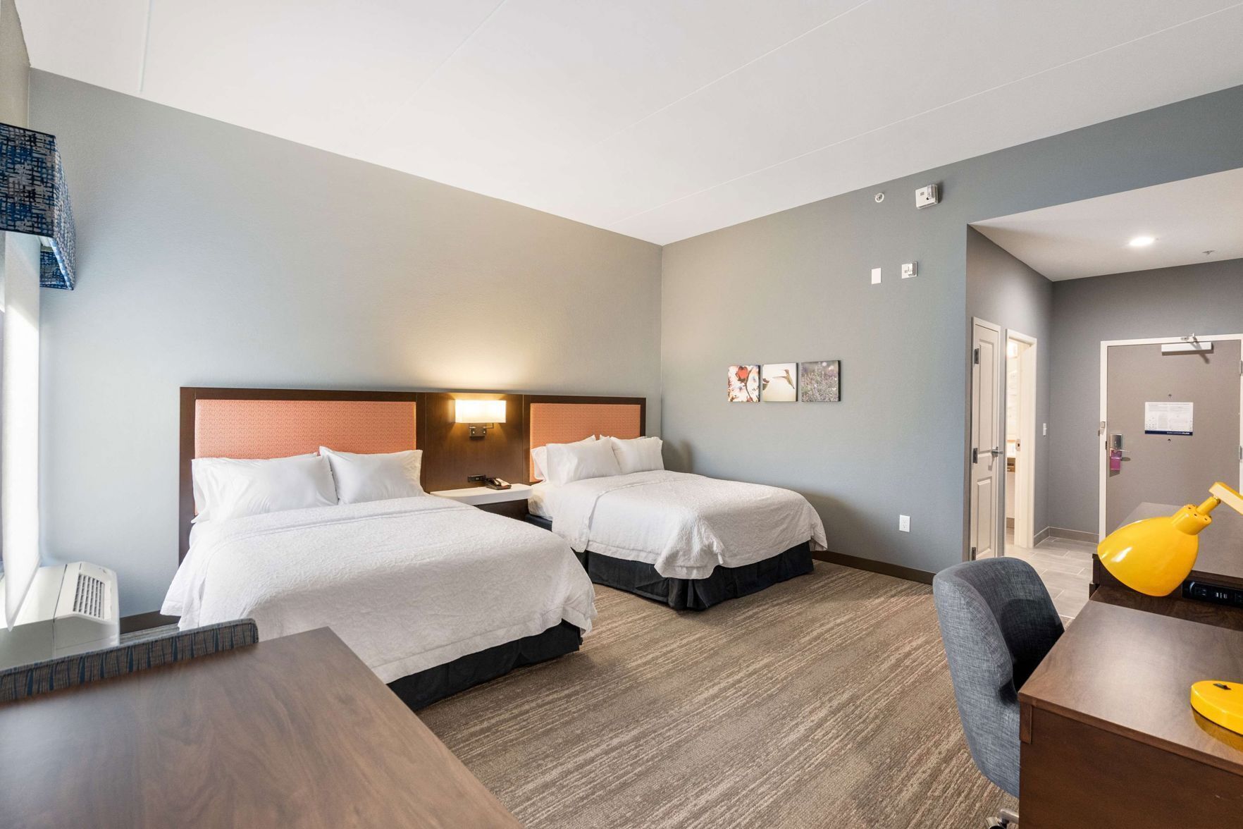 Premium bedding, pillowtop beds, in-room safe, individually furnished