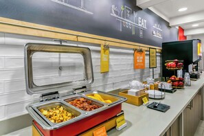 Petit déjeuner buffet compris tous les jours