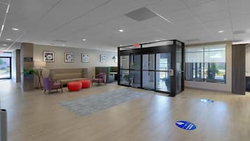 Sala de estar en el lobby