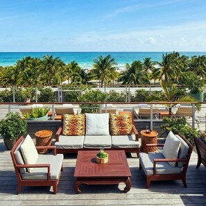 Terrasse sur le toit