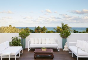 Terrasse sur le toit