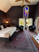 Saturday Room | Premium bedding, down comforters, individually decorated
