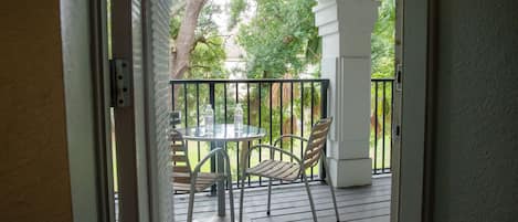 Vue depuis le balcon