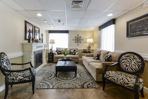 Lobby sitting area