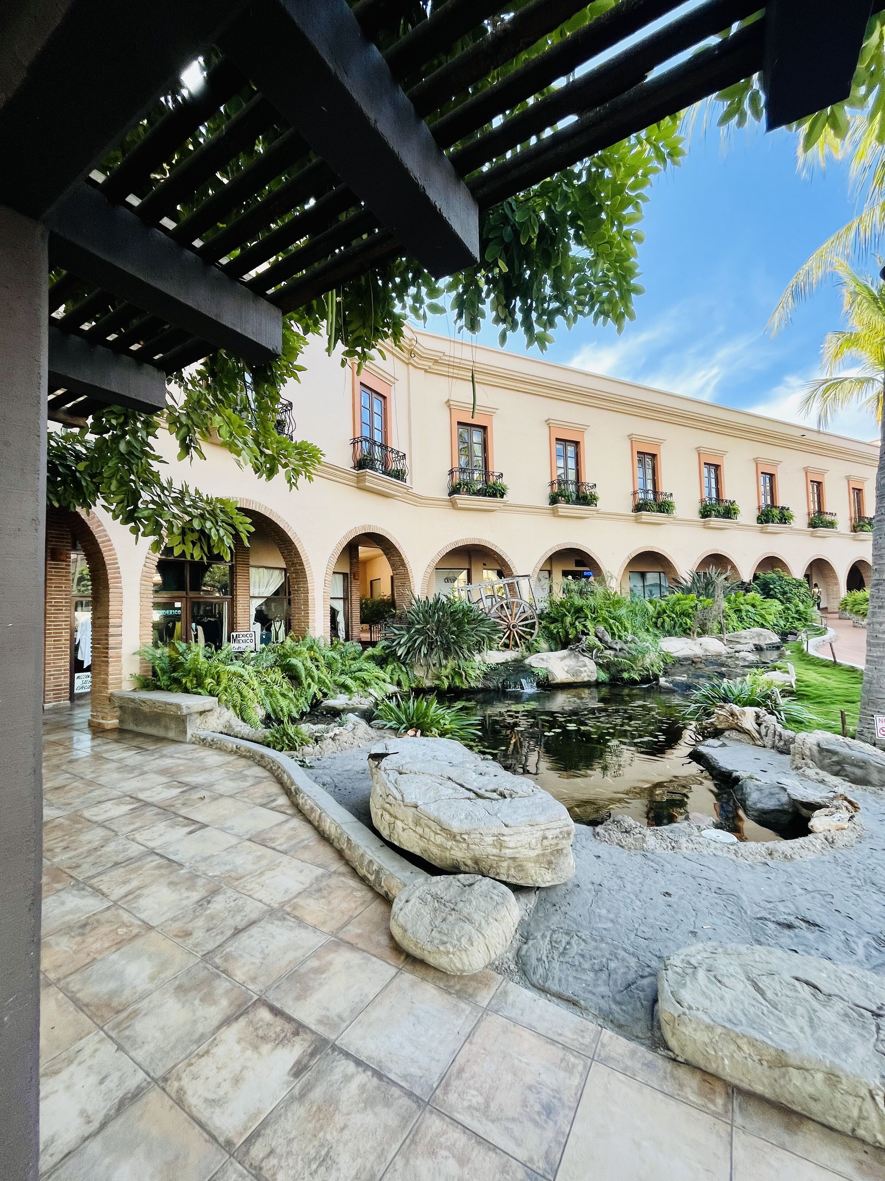 Fachada de la propiedad