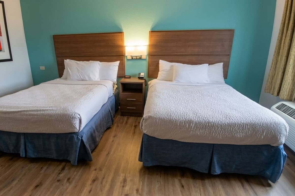 Chambre Standard, 2 lits doubles, non-fumeur | Coffre-fort, bureau, espace de travail pour ordinateurs portables