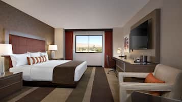 Pillow-top beds, in-room safe, desk, laptop workspace