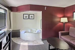 Honeymoon-Suite, Whirlpool | Zimmerausstattung