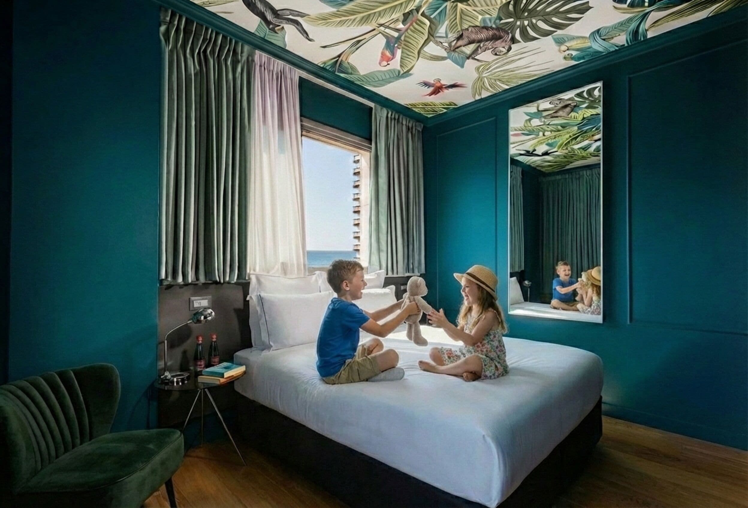 Superior Double or Twin Room, Partial Sea View | Children's theme room