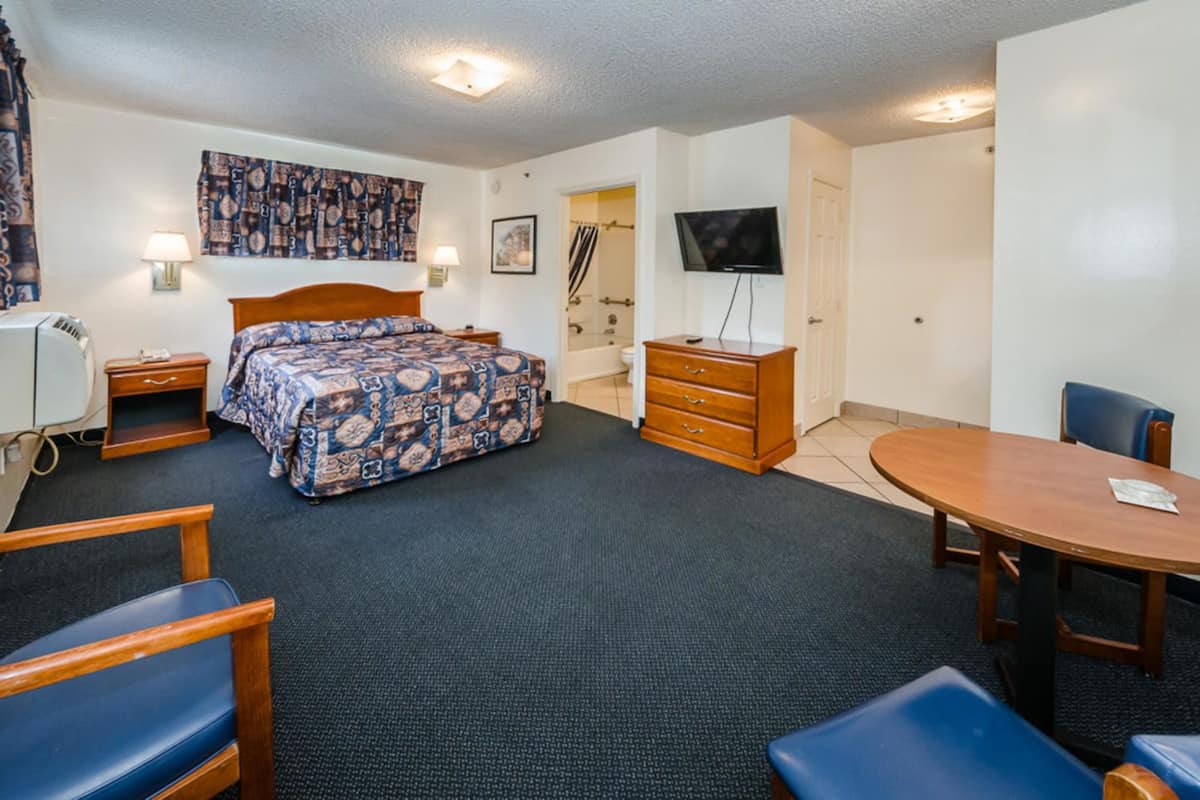 In-room safe, iron/ironing board, rollaway beds, free WiFi