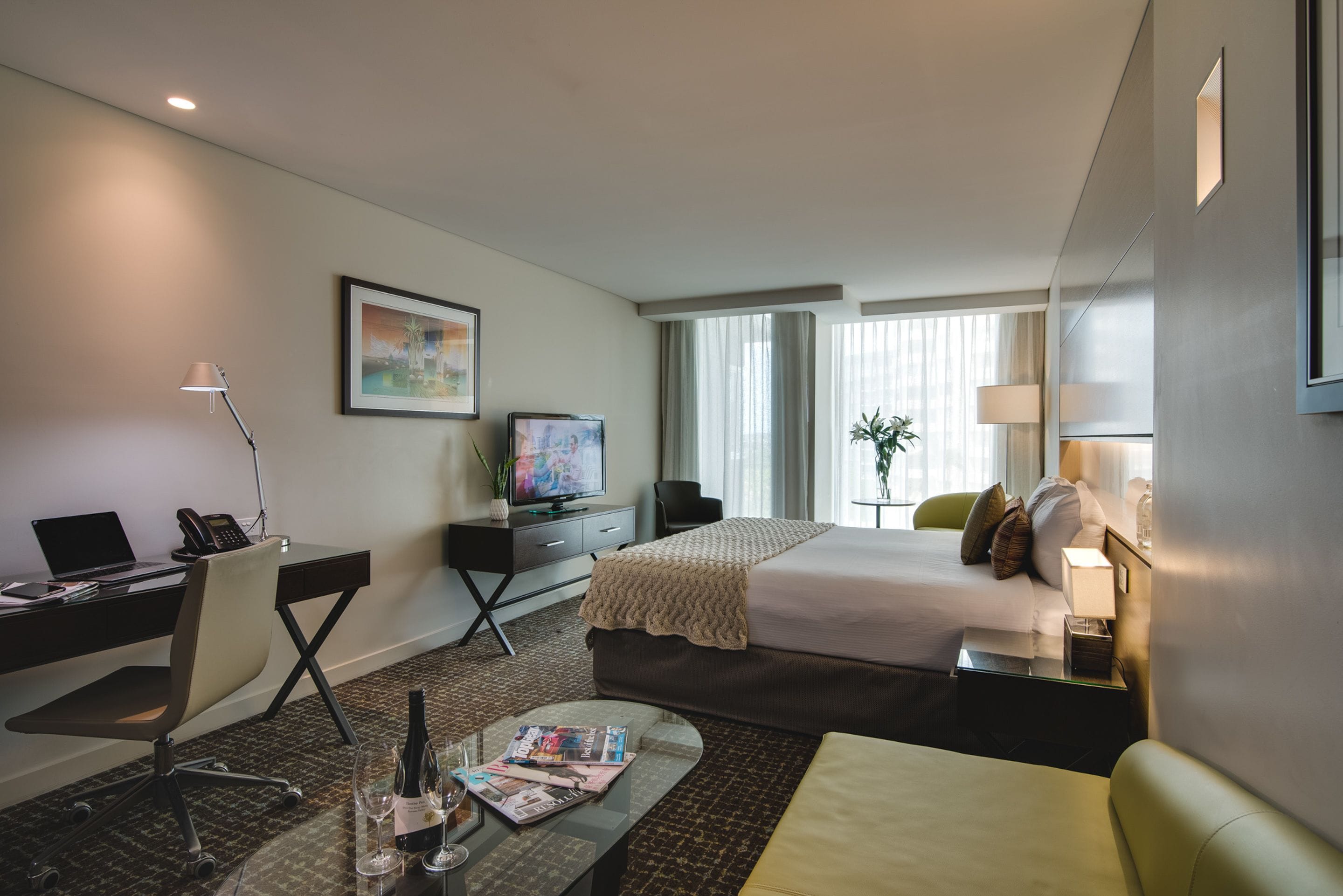 1 bedroom, in-room safe, desk, blackout curtains