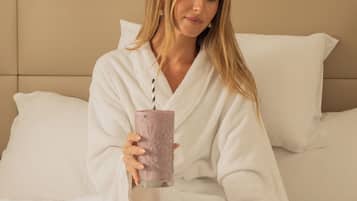 Altitude Suite | In-room safe, desk, blackout curtains, iron/ironing board