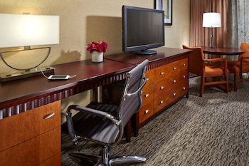 In-room business center at Anaheim Portofino Inn and Suites