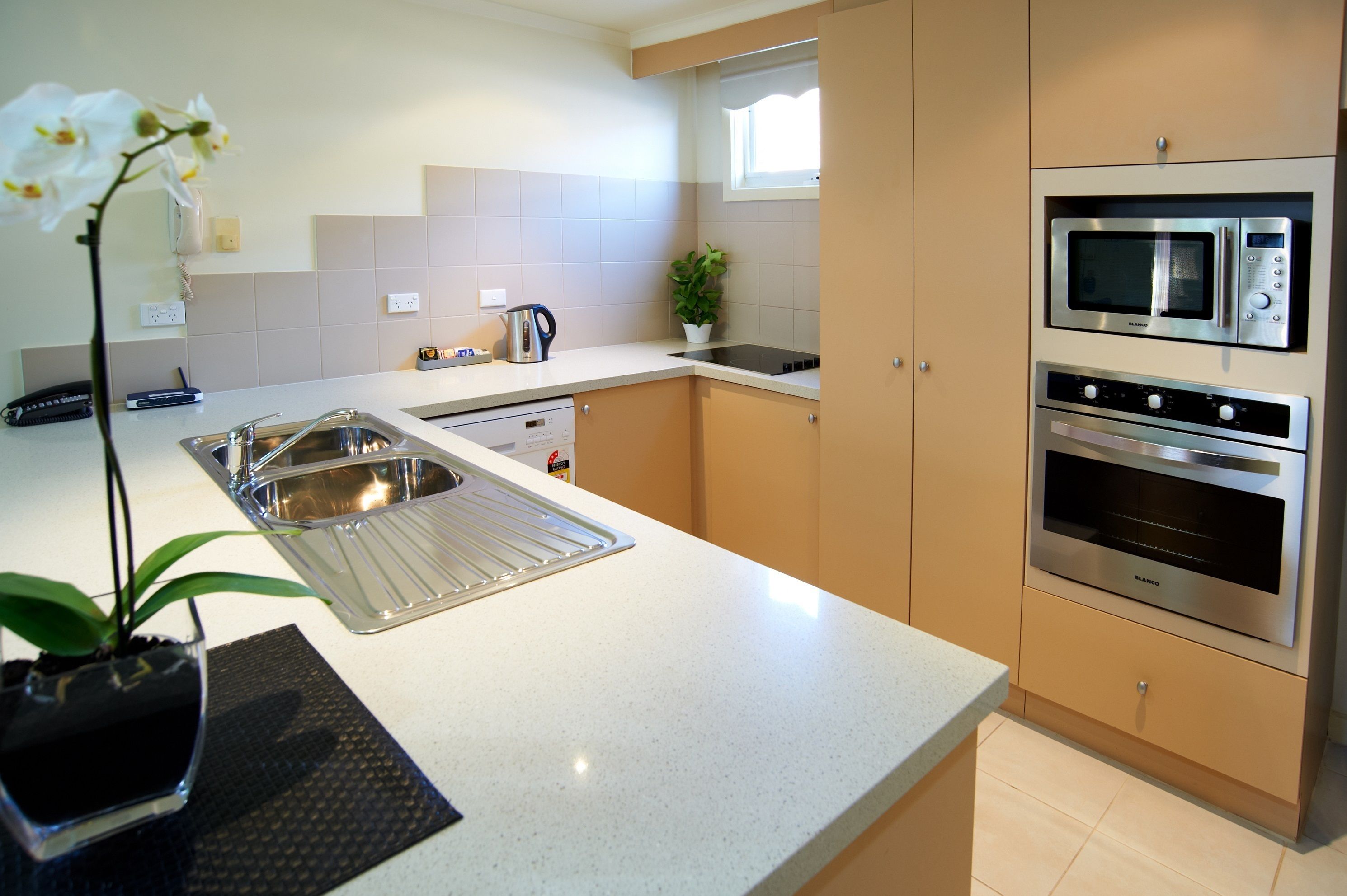 standard two bedroom apartment | desk, iron/ironing board, free cots/infant beds, rollaway beds