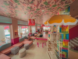 Sitzecke in der Lobby