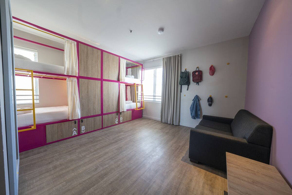 Blackout drapes, iron/ironing board, WiFi (free)