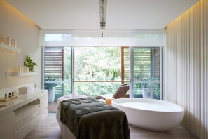 Salle de soins pour les couples, spa, bain de vapeur, soins du corps
