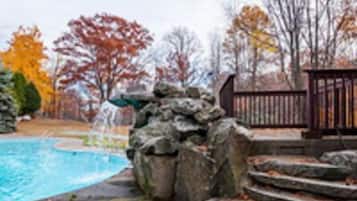Indoor pool, outdoor pool, open 8:00 AM to 10:00 PM, sun loungers