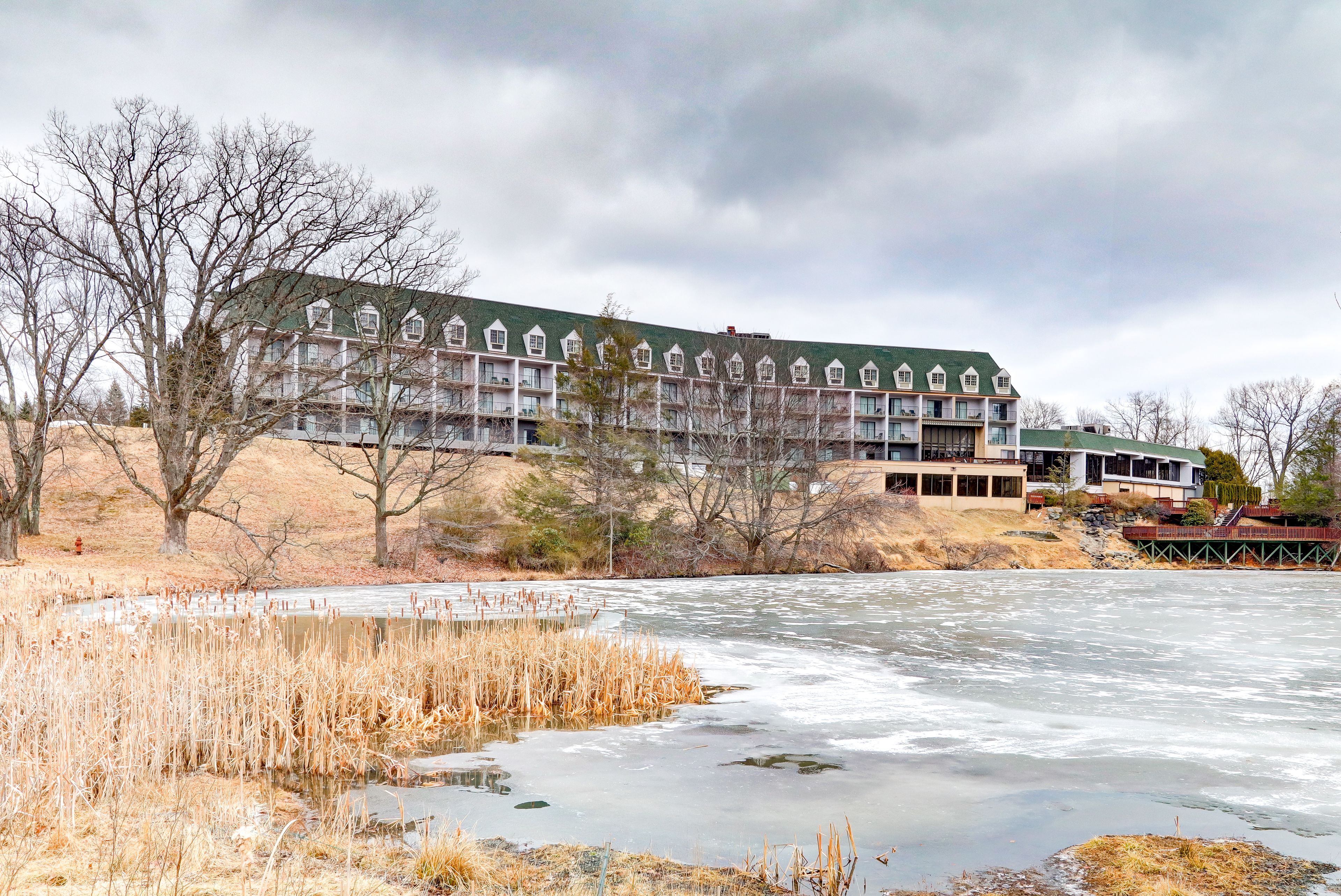 Façade de l’hébergement