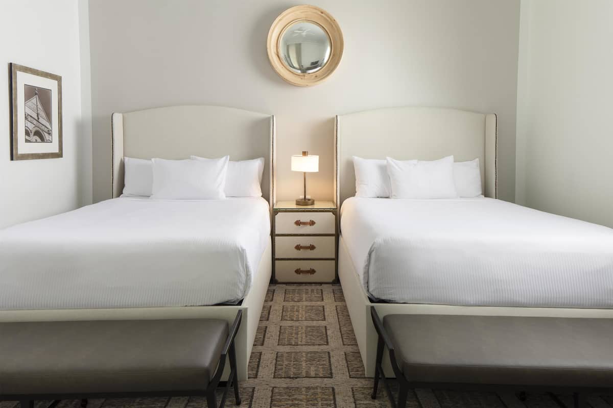 Suite, 2 Queen Beds (1886) | Hypo-allergenic bedding, pillowtop beds, minibar, in-room safe