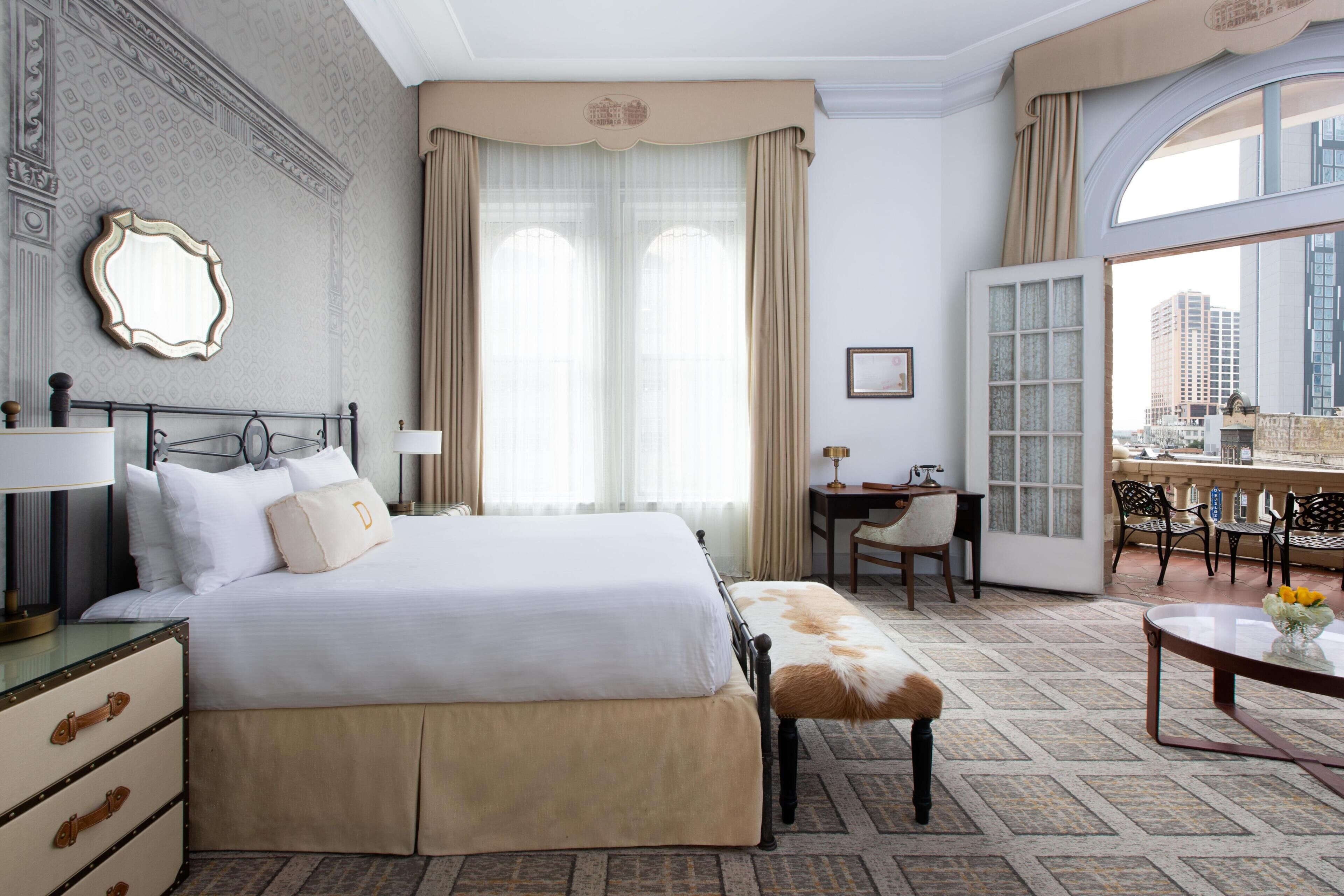 Hypo-allergenic bedding, pillow-top beds, minibar, in-room safe