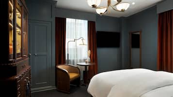 Hypo-allergenic bedding, pillowtop beds, minibar, in-room safe