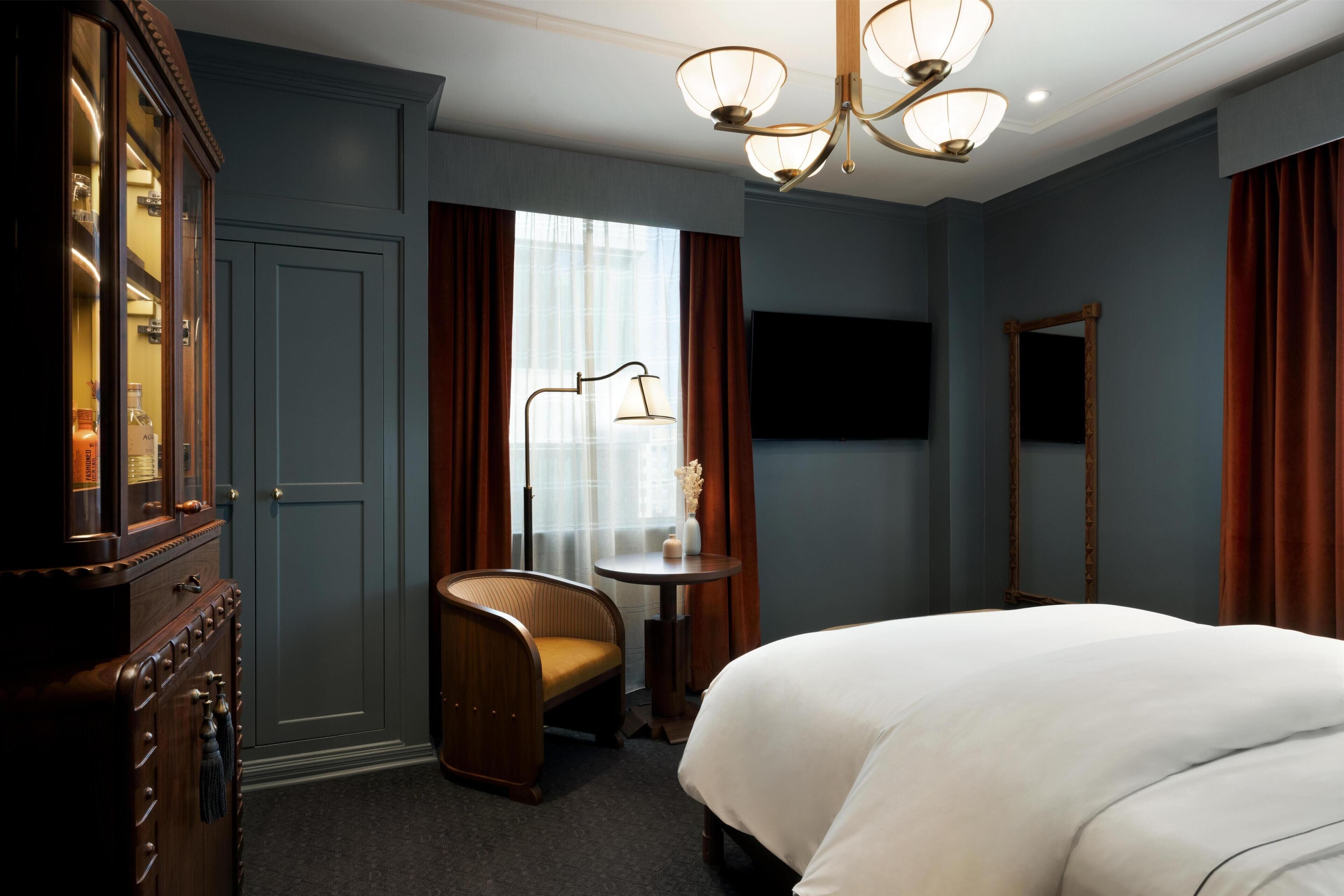 Hypo-allergenic bedding, pillowtop beds, minibar, in-room safe