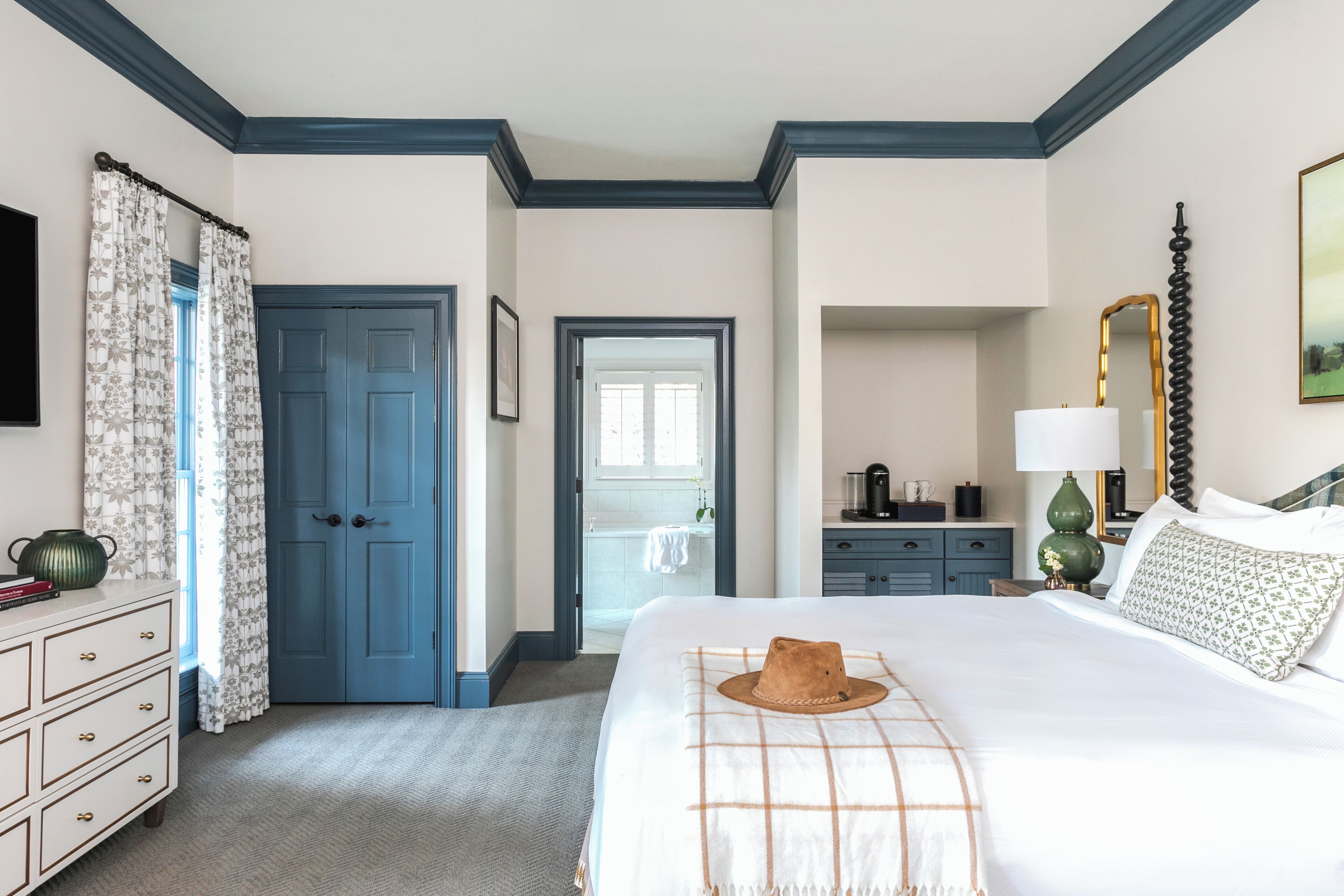 Ferienhaus, 1 Queen-Bett, Haustiere nicht gestattet (Estate Cottage Room)