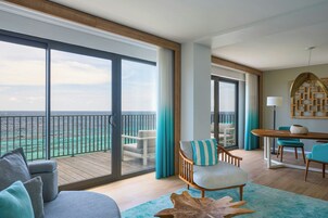 Suite, 1 Bedroom, Non Smoking, Oceanfront | Premium bedding, pillowtop beds, in-room safe, individually furnished