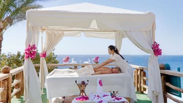 Espace de soins pour les couples, sauna, hammam, soins corporels