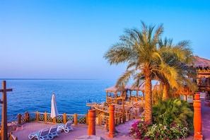 Private beach, beach massages, scuba diving, snorkeling