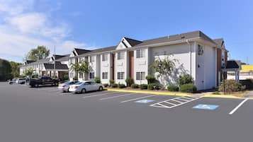 Majoituspaikan julkisivu