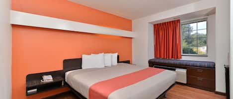 Free WiFi, bed sheets