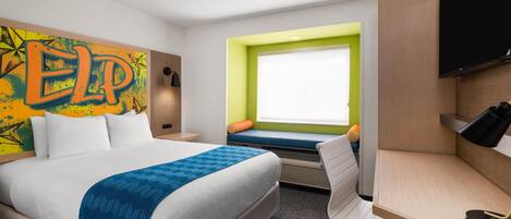 Standard Room, 1 Queen Bed, Non Smoking, Refrigerator | Premium bedding, pillow-top beds, desk, laptop workspace