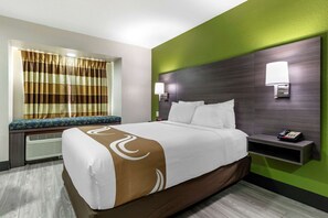 In-room safe, desk, iron/ironing board, free cribs/infant beds