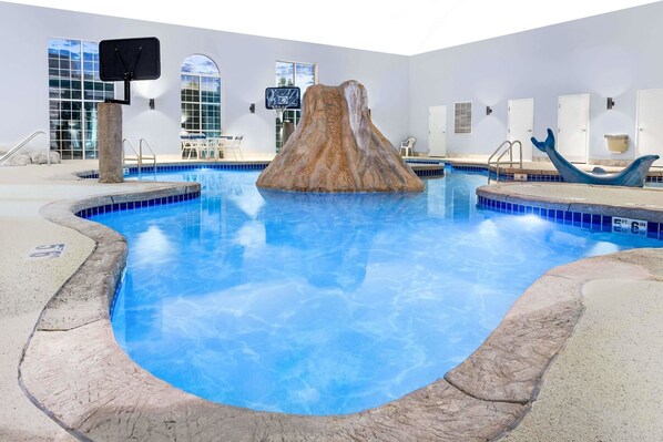 Indoor pool, outdoor pool