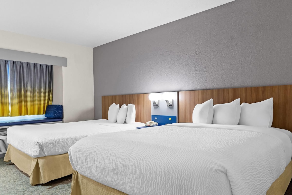 Room, 2 Queen Beds, Non Smoking | Premium bedding, individually furnished, desk, laptop workspace