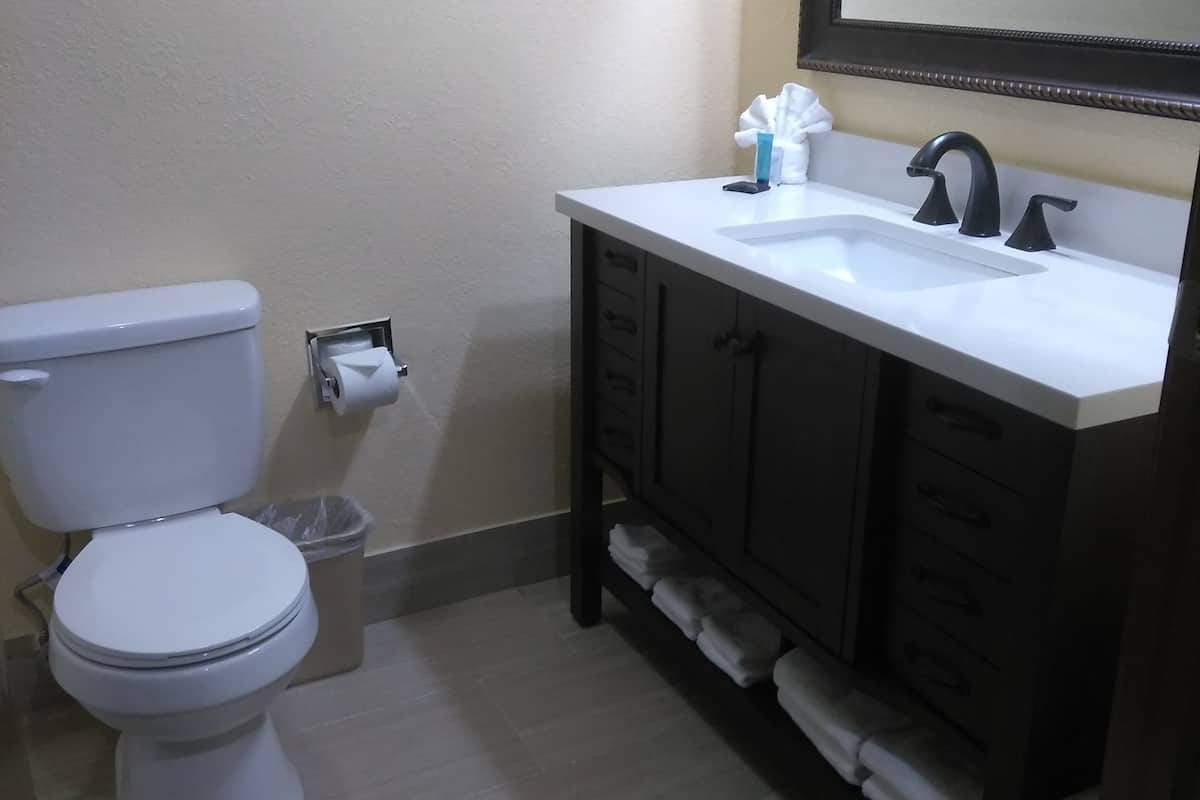 room | bathroom | free toiletries, hair dryer, towels