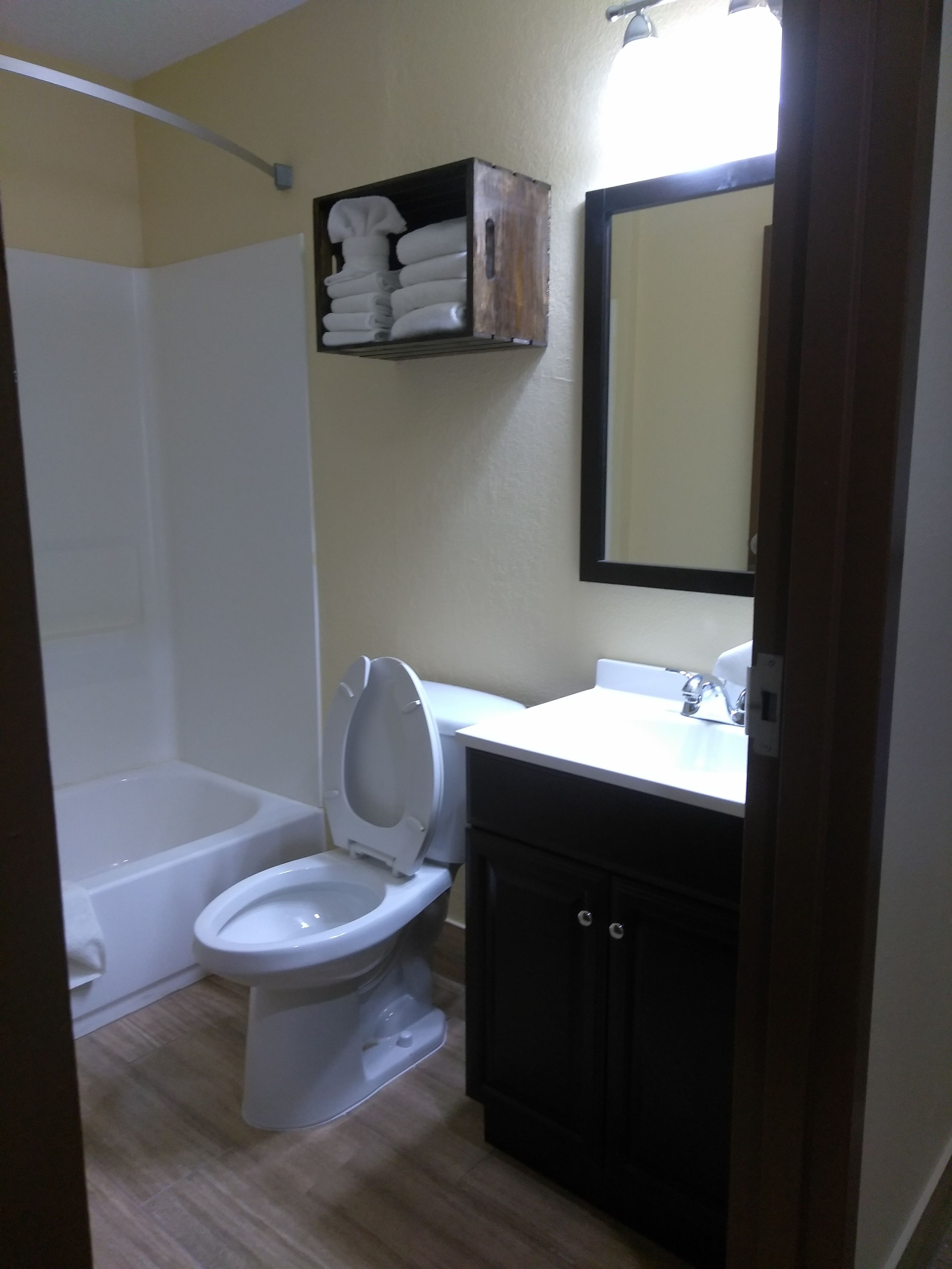 room | bathroom | free toiletries, hair dryer, towels