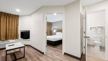 Desk, iron/ironing board, free WiFi, bed sheets