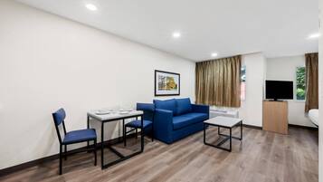 Desk, iron/ironing board, free WiFi, bed sheets