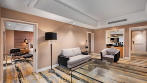 Suite, 1 Schlafzimmer | Bettwäsche aus ägyptischer Baumwolle, hochwertige Bettwaren