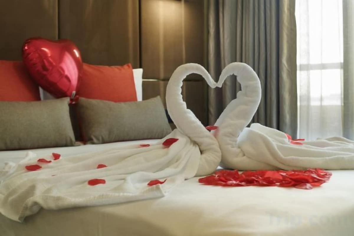 Ropa de cama de alta calidad y minibar