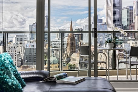 Premium Apartment, 3 Bedrooms, Balcony (Floors 16-26, Kitchen) | View from room