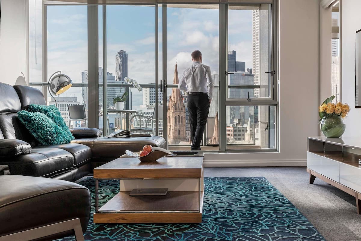Premium Apartment, 3 Bedrooms, Balcony | Premium bedding, down duvets, in-room safe, laptop workspace