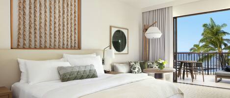 Premium bedding, minibar, in-room safe, iron/ironing board