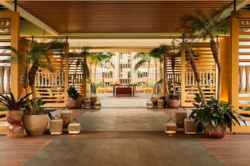 Interior entrance at Mauna Lani, Auberge Resorts Collection