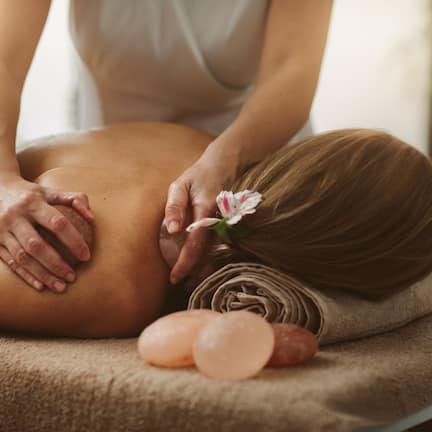 Body treatments, hydrotherapy, hot stone massages, deep-tissue massages