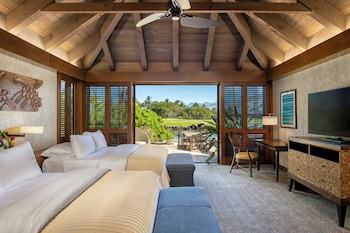 Villa, 2 Bedrooms, Ocean View (Residence) | Premium bedding, minibar, in-room safe, iron/ironing board at Mauna Lani, Auberge Collection