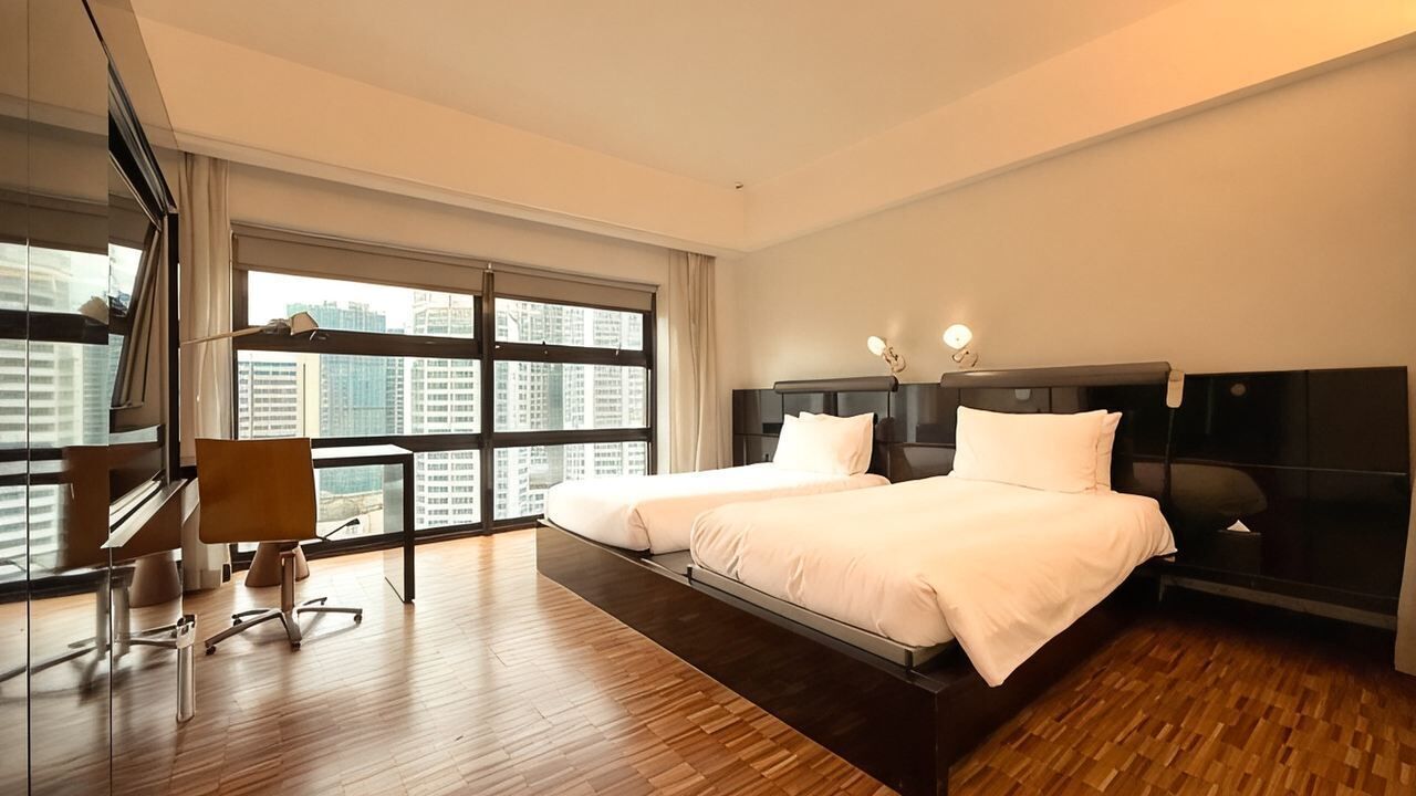Chambre Deluxe avec lits jumeaux, vue ville